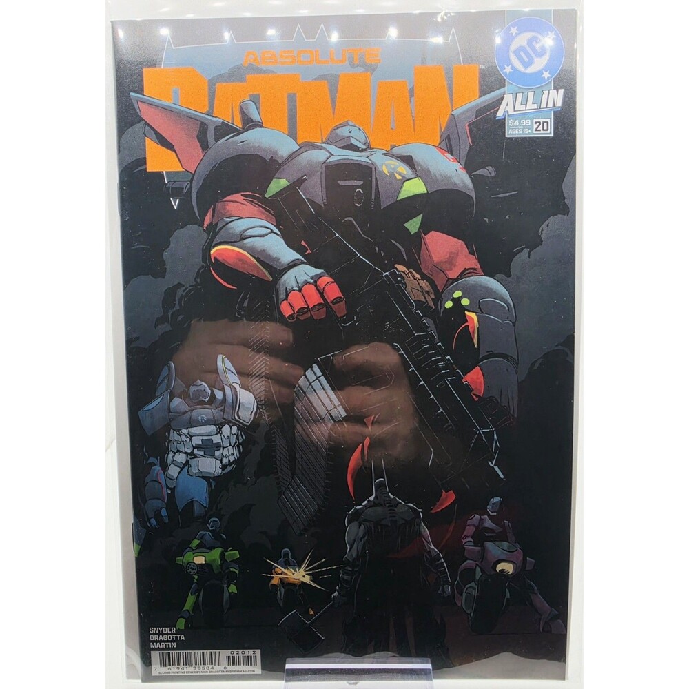 ABSOLUTE BATMAN 20 Cover A 2nd Print DC Comics Scott Snyder Nick Dragotta NM
